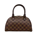 Brown Canvas Louis Vuitton Ribera