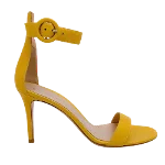 Yellow Leather Gianvito Rossi Sandals