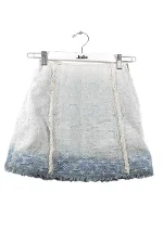 Blue Cotton Louis Vuitton Skirt