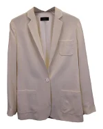 White Silk JOSEPH Blazer