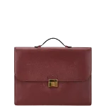 Brown Leather Cartier Briefcase