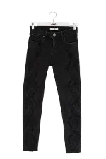 Black Cotton Sandro Jeans