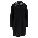 Black Wool Fendi Coat