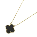 Black Yellow Gold Van Cleef & Arpels Necklace