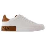 White Leather Dolce & Gabbana Sneakers