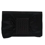 Black Silk Bottega Veneta Clutch