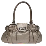 Silver Leather Salvatore Ferragamo Handbag