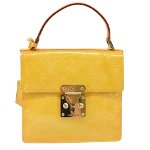 Yellow Leather Louis Vuitton Spring Street