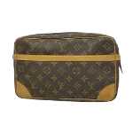 Brown Fabric Louis Vuitton Compiegne