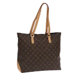 Brown Canvas Louis Vuitton Cabas