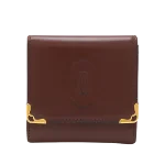 Brown Leather Cartier Wallet