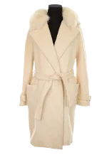 White Wool Max Mara Coat