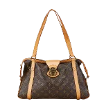 Brown Canvas Louis Vuitton Stresa