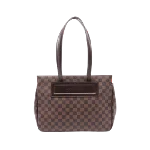 Brown Leather Louis Vuitton Parioli