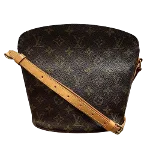 Brown Canvas Louis Vuitton Drouot