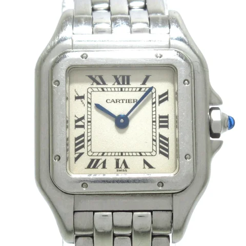 Silver Stainless Steel Cartier Watch