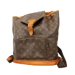 Brown Canvas Louis Vuitton Montsouris