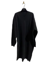Black Wool Balenciaga Dress