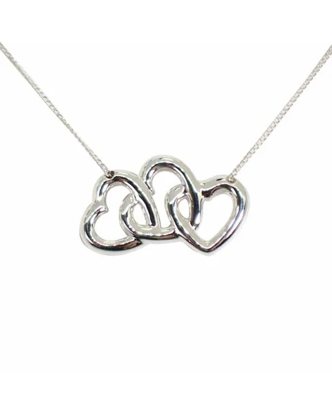 Silver Metal Tiffany & Co. Necklace