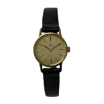 Gold Metal Omega Watch