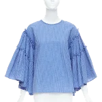 Blue Cotton MSGM Top