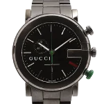 Black Metal Gucci Watch