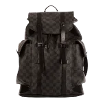 Grey Canvas Louis Vuitton Backpack