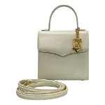 White Leather Yves Saint Laurent Handbag