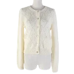 White Canvas Gucci Cardigan