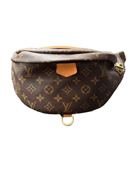 Brown Leather Louis Vuitton Crossbody Bag