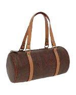 Brown Leather Etro Handbag