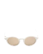 Beige Plastic Loewe Sunglasses