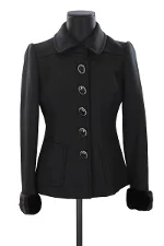 Black Wool Blumarine Jacket