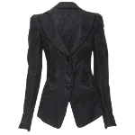 Black Polyester Armani Blazer