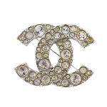 Silver Metal Chanel Brooch