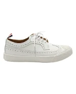White Leather Thom Browne Sneakers