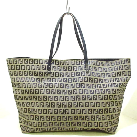 Brown Cotton Fendi Handbag