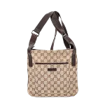 Beige Canvas Gucci Crossbody Bag