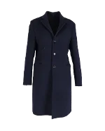 Navy Wool Acne Studios Coat