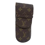 Brown Canvas Louis Vuitton Case