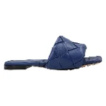 Blue Leather Bottega Veneta Sandals