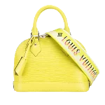 Yellow Leather Louis Vuitton Alma