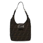 Brown Canvas Fendi Mamma Bag