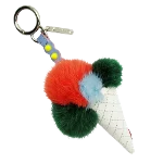 Multicolor Fabric Fendi Charm