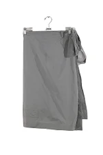 Grey Polyester Dries Van Noten Skirt