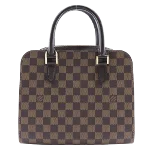 Brown Canvas Louis Vuitton Triana