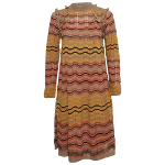 Multicolor Knit M Missoni Dress