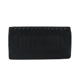 Black Leather Bottega Veneta Wallet