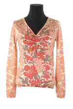 Pink Wool Blumarine Top