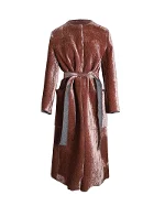 Pink Velvet Bottega Veneta Coat